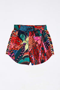 Short Léopard cool - Multicolore