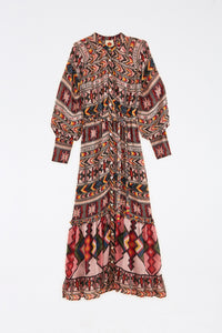 Robe longue Amulette - Multicolore