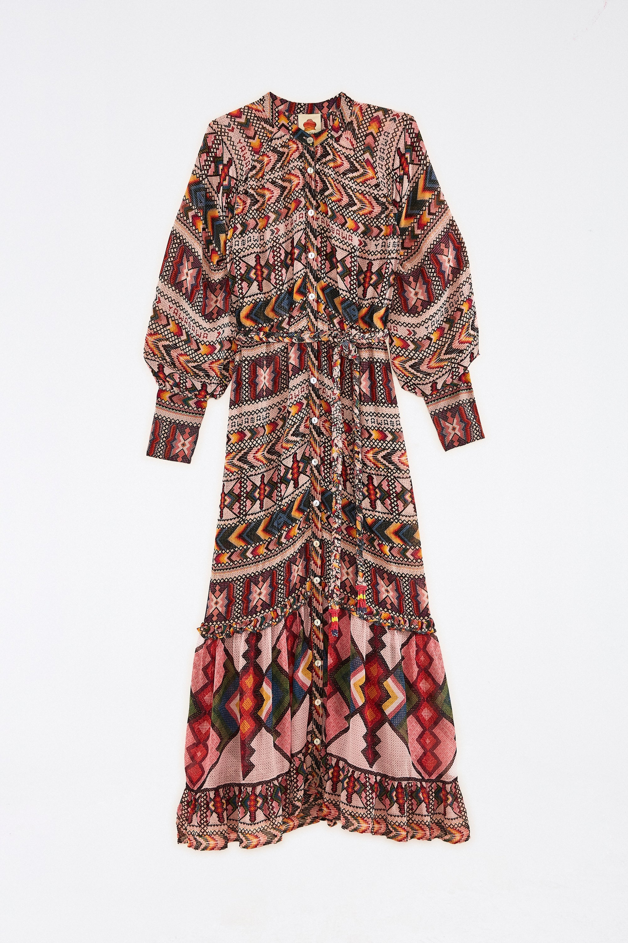 Robe longue Amulette - Multicolore