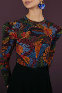 MEDIA OFF LINE_Body Dotted macaws - Noir