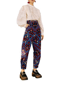 Blouse 3D Star ajourée - Blanc