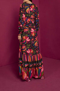 Robe longue Banana Sky - Noir