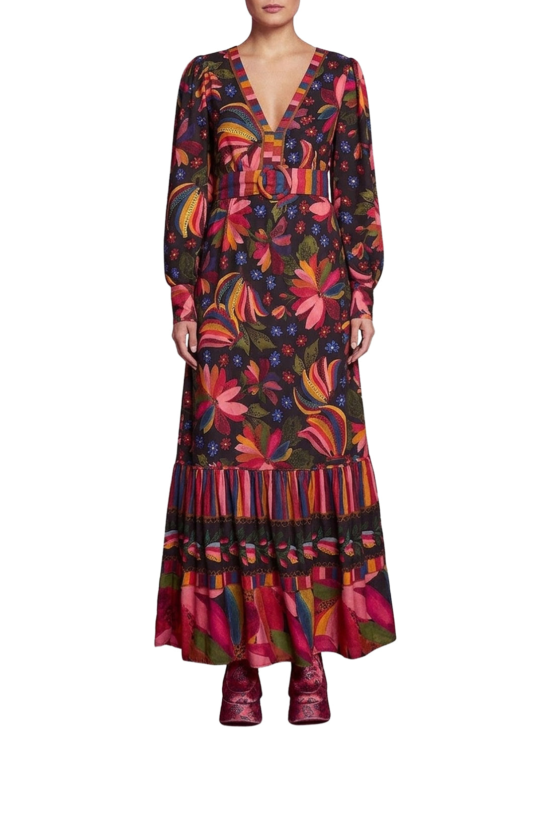 Robe longue Banana Sky - Noir
