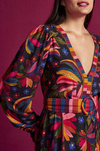 Robe longue Banana Sky - Noir