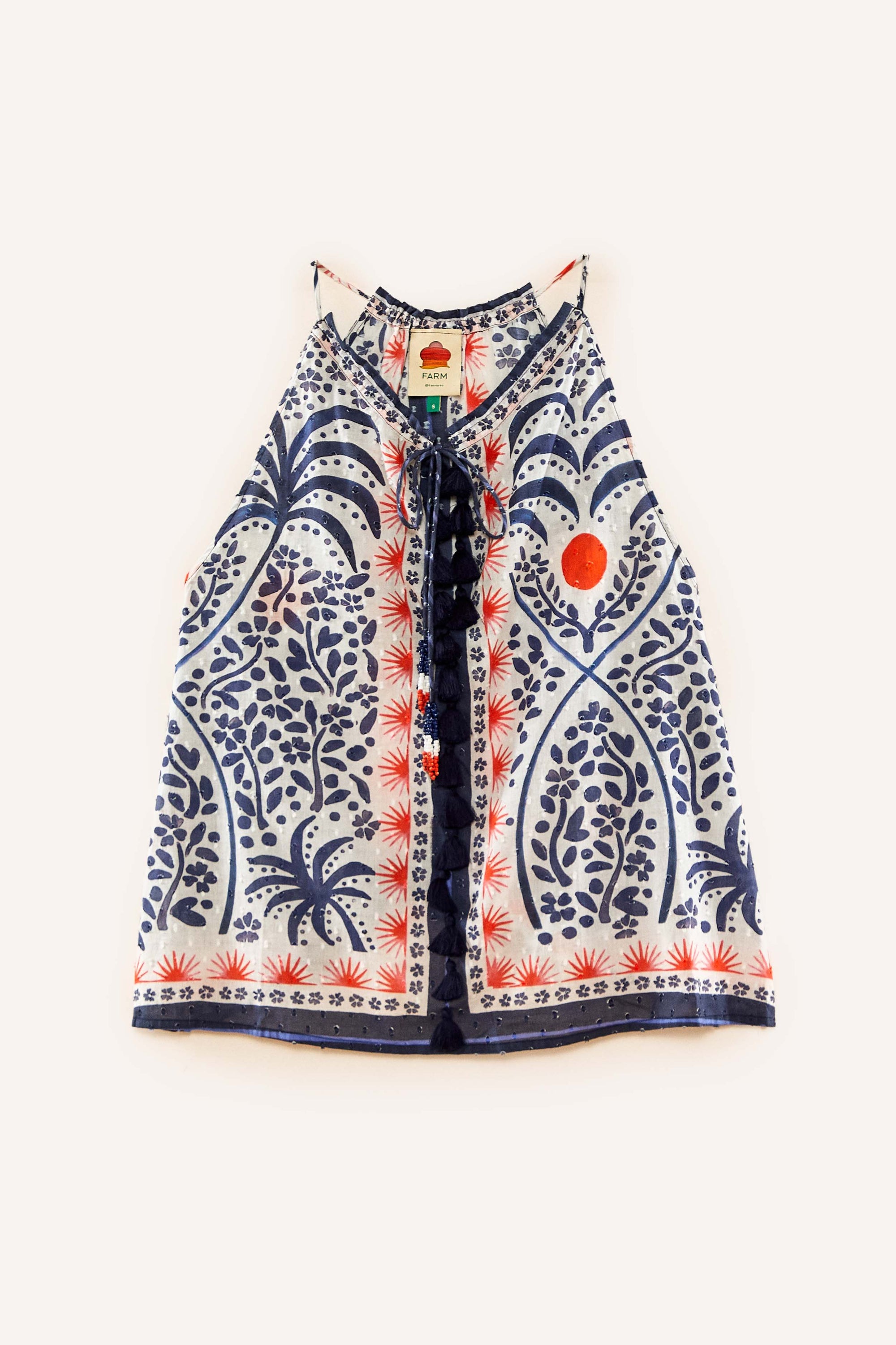 Blouse Afternoon breeze en coton - Multicolore