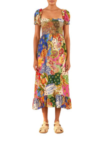 Robe midi Sunny - Multicolore