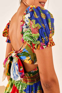 Robe midi Sunny - Multicolore