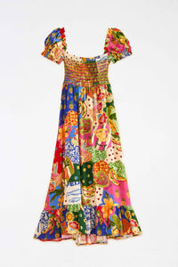 Robe midi Sunny - Multicolore