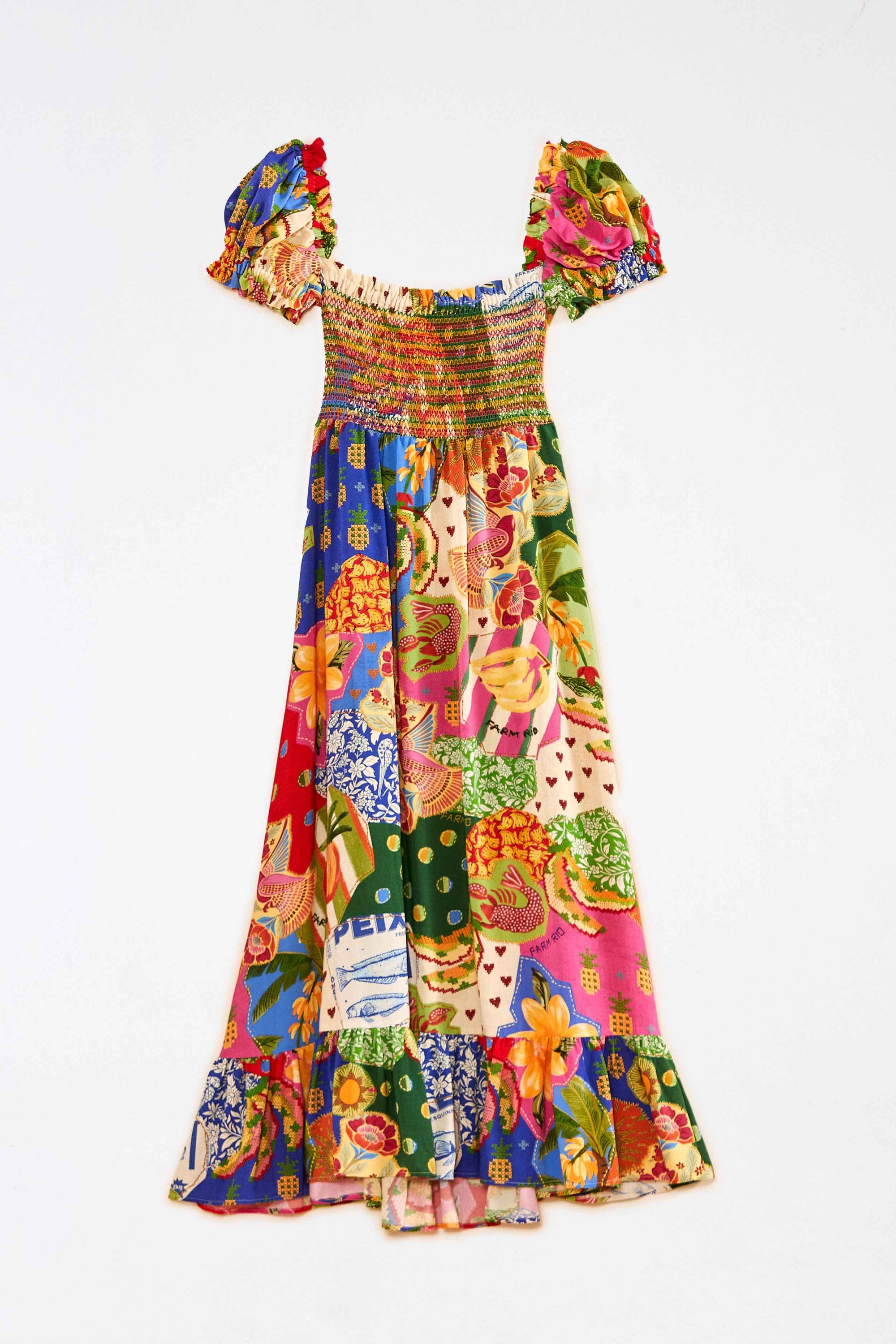 Robe midi Sunny - Multicolore
