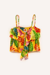 Blouse Beaks & Bananas en lin - Jaune