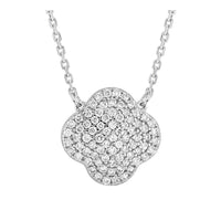 Collier Chance en or blanc & Diamant - Blanc