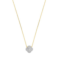 Collier Chance en or jaune & Diamant - Blanc