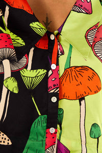 Chemise Mushrooms - Vert
