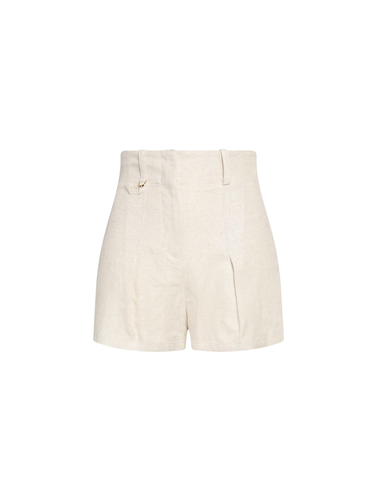 Short Bari en lin mélangé - Light Beige