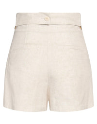 Short Bari en lin mélangé - Light Beige