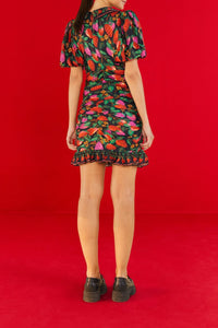 Robe courte Lady Strawberrymini - Noir