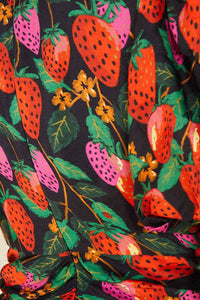 Robe courte Lady Strawberrymini - Noir