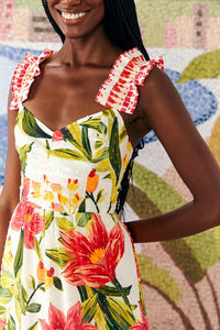 Robe longue Cashew Garden - Multicolore