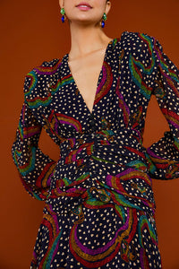 Robe courte Rainbow Oxen - Noir