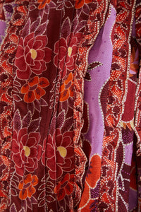 Blouse Sweet floral - Rouge