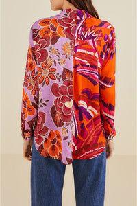 Chemise à imprimé - Multicolore