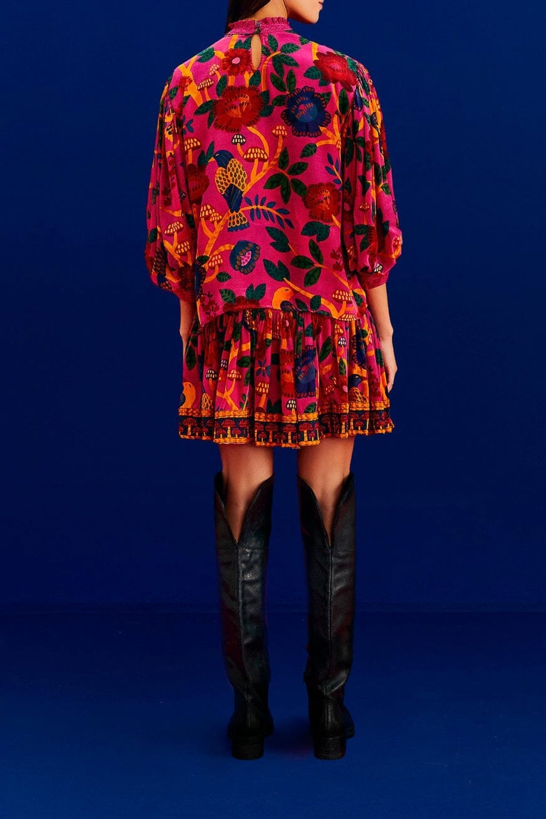 Blouse Sweet Forest - Rose