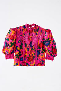 Blouse Sweet Forest - Rose