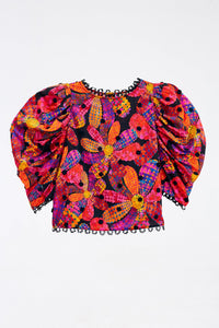Blouse Blouse Heart Daisy - Rose