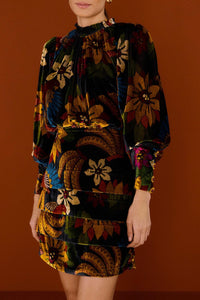 MEDIA OFF LINE_Robe mini Macaw Ballet - Noir
