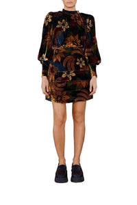 Robe courte Macaw Ballet - Noir