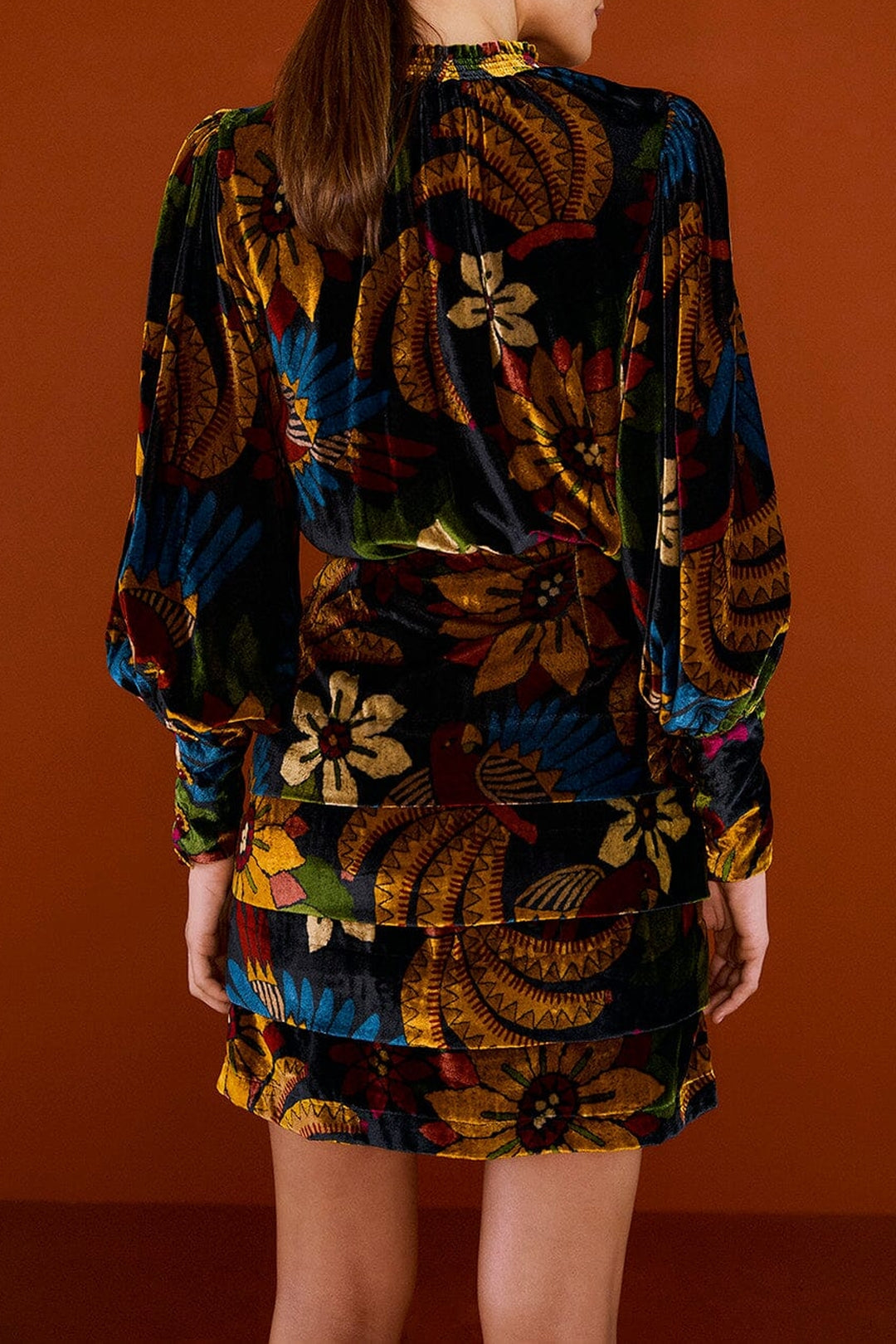 MEDIA OFF LINE_Robe mini Macaw Ballet - Noir