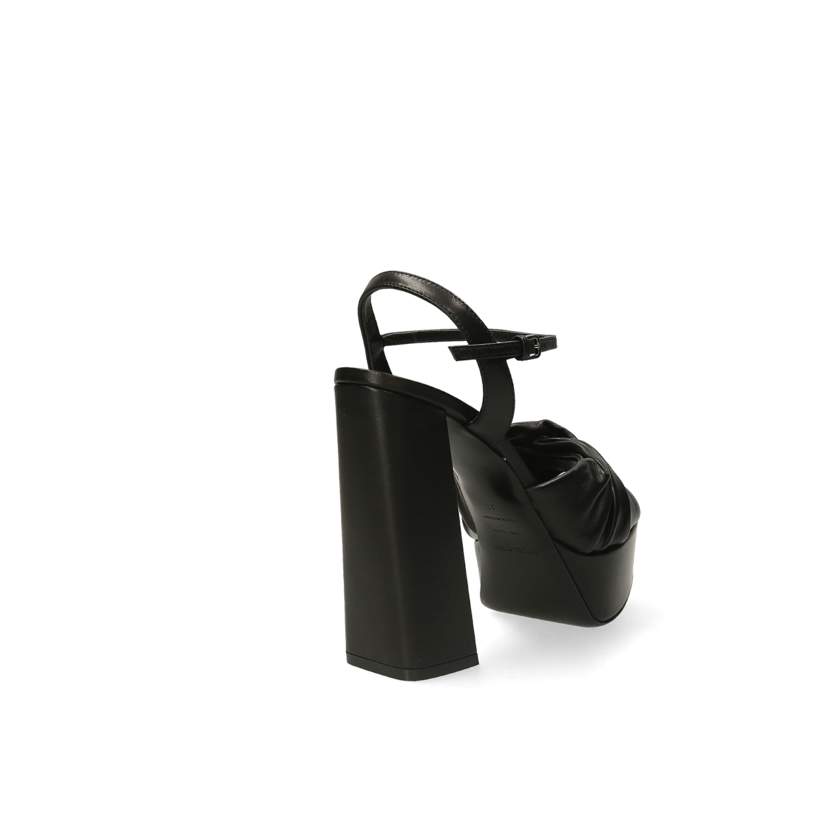 SERGIO ROSSI Sandales Amber 135 - Noir