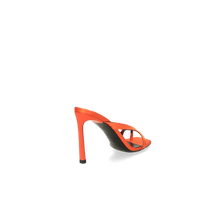 SERGIO ROSSI Sandales Aracne 95 en satin - Orange