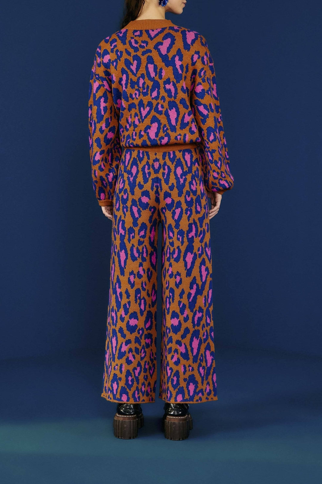 Pantalon Léopard Pop - Marron