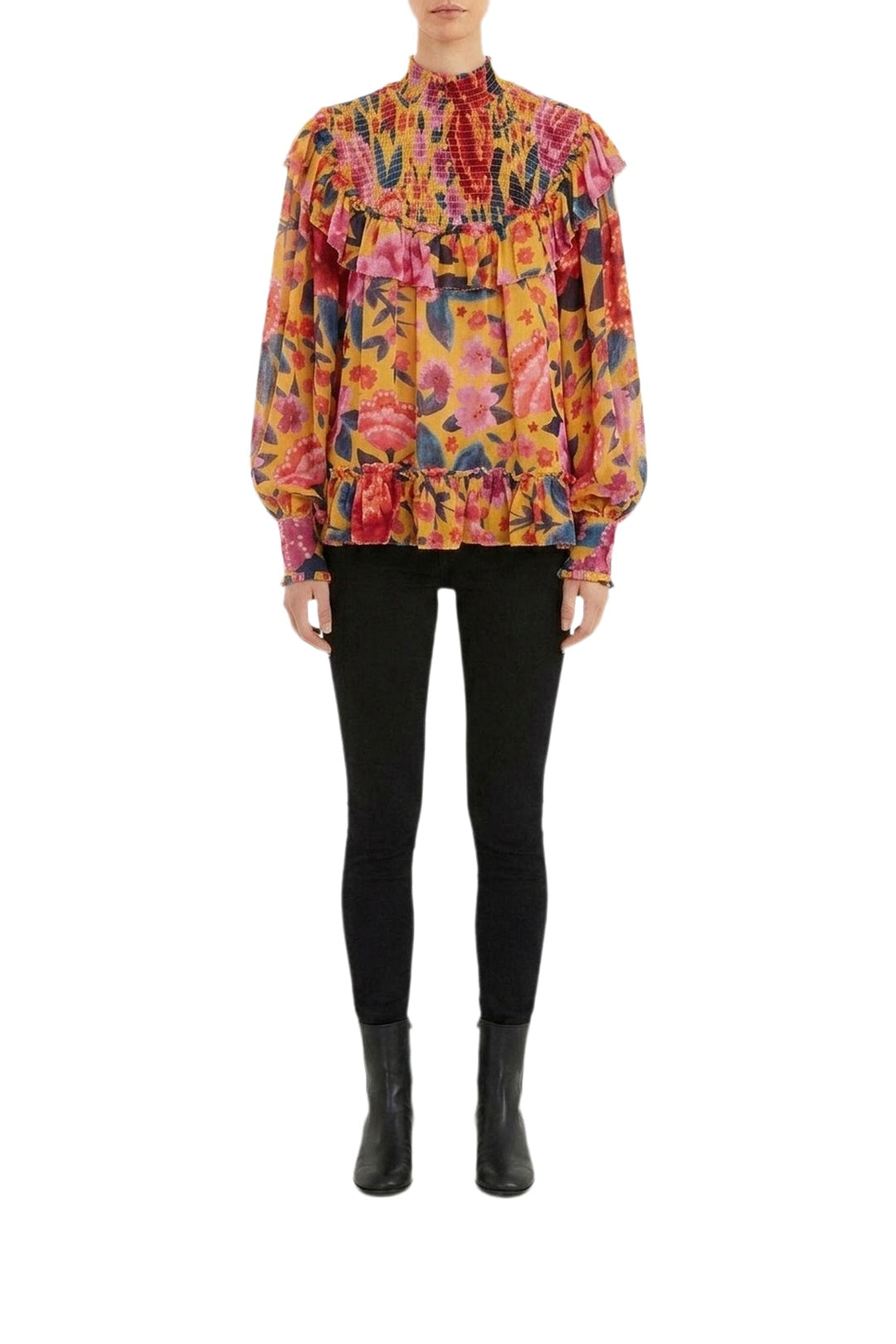 Floral Dream Blouse - Multicoloured