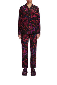 Chemise Pajama Snake Fruit - Noir