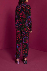 Chemise Pajama Snake Fruit - Noir