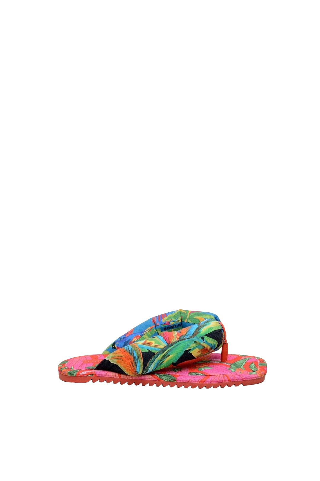 Sandales plates Puffy - Multicolore
