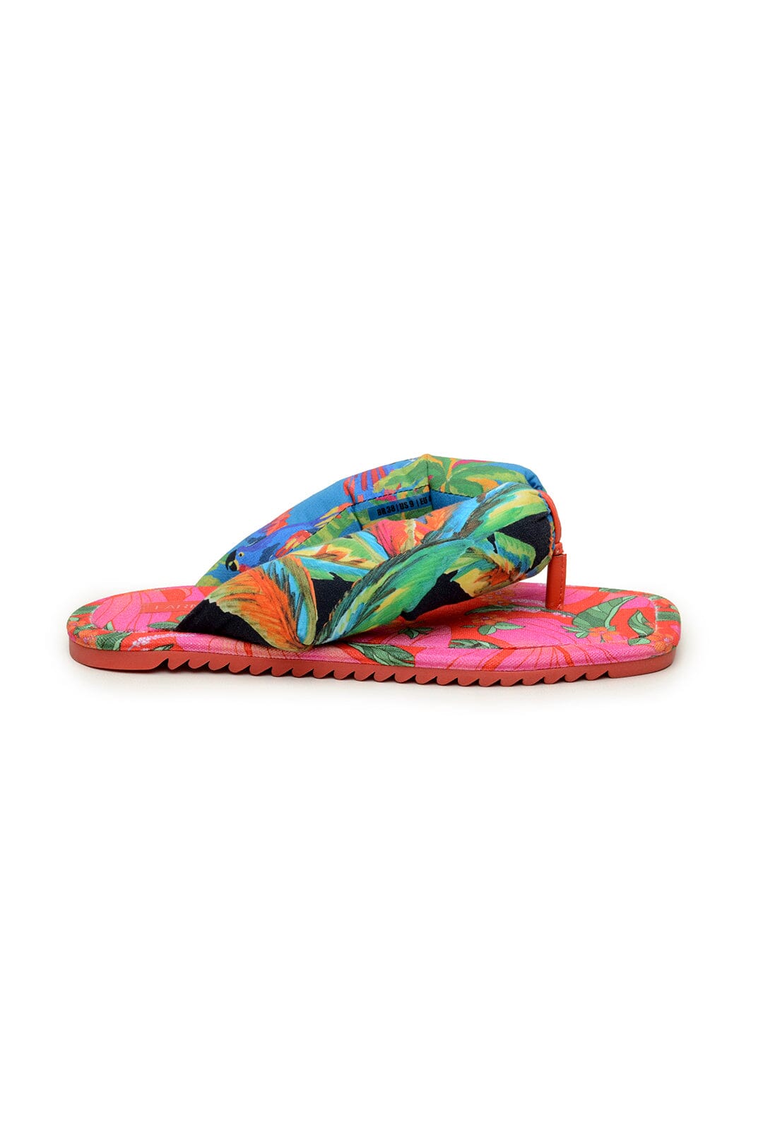 Sandales plates Puffy - Multicolore