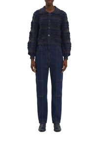 Blue Cardigan - Blue