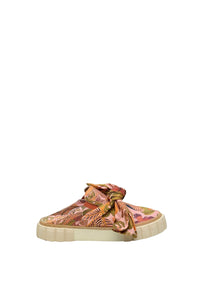 Summer Dream mules with cotton bow - Pink