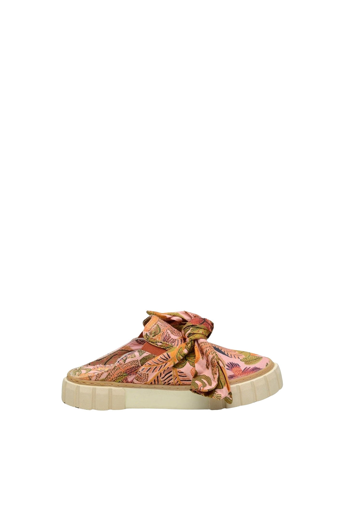 Summer Dream mules with cotton bow - Pink