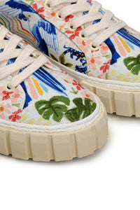 Copacabana cotton platform trainers - Multicolour