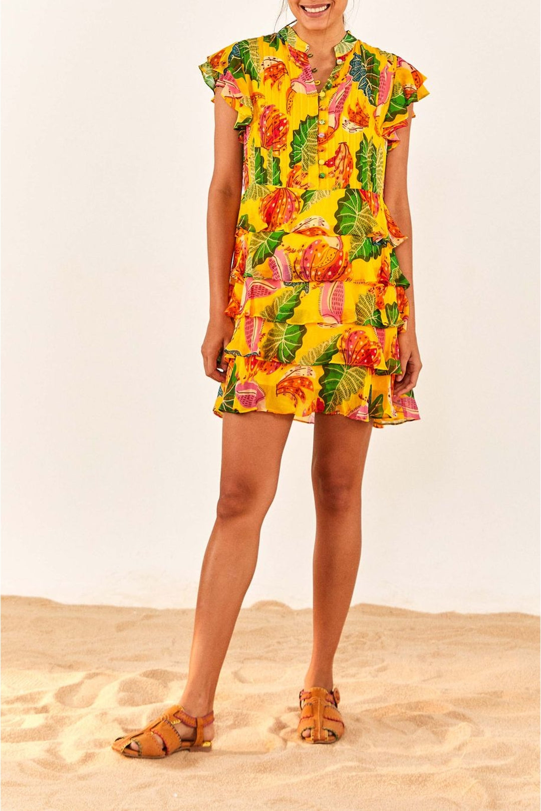 MEDIA OFF LINE_Robeille courte Beaks & Bananas - Yellow