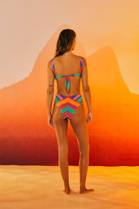 MEDIA OFF LINE_Maillot de bain une pièce Bruna - Multicolore
