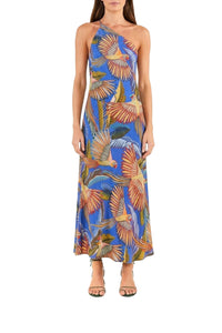 Flight Blue Robe midi - Flight Blue