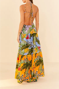 Multicolor Robe longue - Multicolor