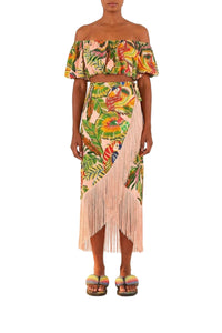 Top court Macaw Leaves - Multicolore