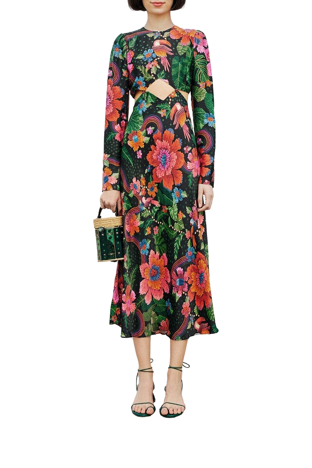 MEDIA OFF LINE_Robe Mi Di Blooming Garden - Noir