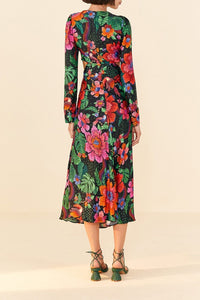MEDIA OFF LINE_Robe Mi Di Blooming Garden - Noir